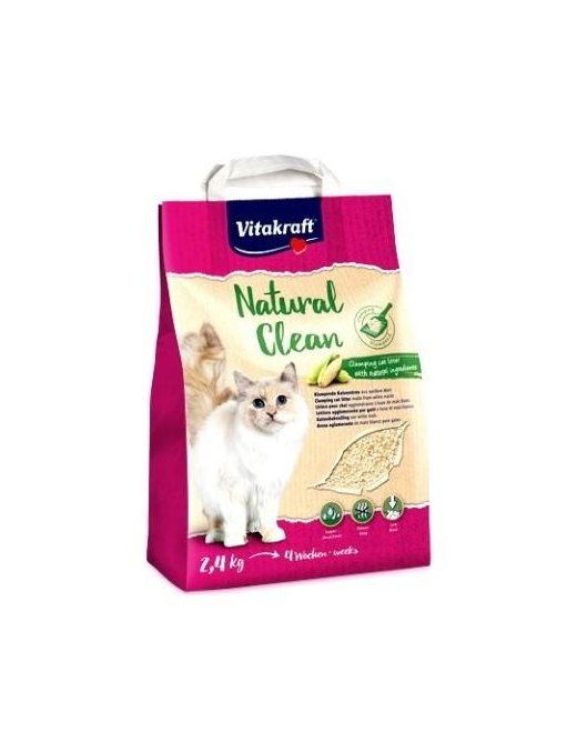PET LINE NATURAL CORN LITTER 2.4 KILOGRAMS