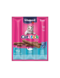 LINEA PET STICK CAT SALMONE 3 PEZZI