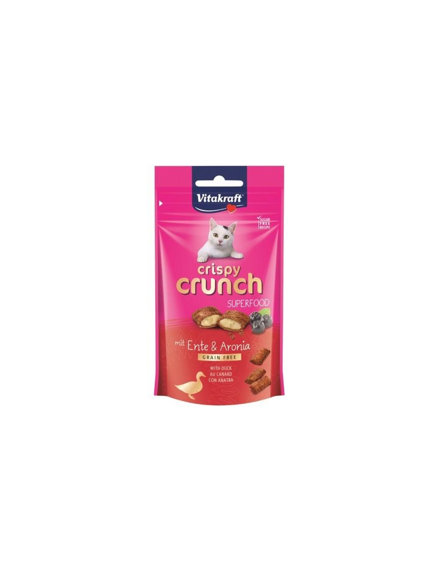 PET LINE CRISPY CRUNCH CAT 60 GRAMS DUCK