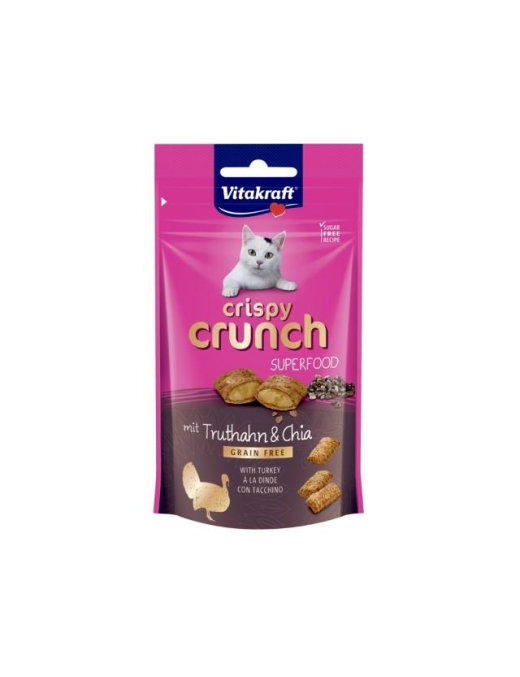 PET LINE CRISPY CRUNCH CAT 60 GRAMMITACHINO