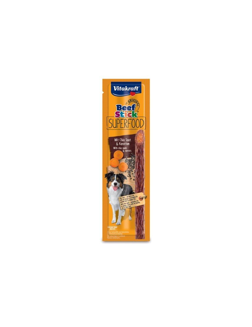 LINEA PET STICK CAROTE E SEMI CHIA 25 GRAMMI