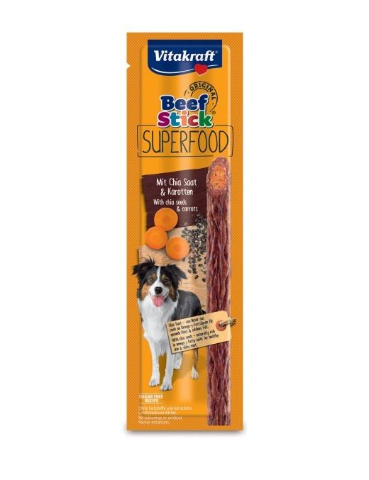 LINEA PET STICK CAROTE E SEMI CHIA 25 GRAMMI