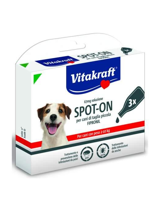 LINEA PET ANTIPARASSITARIO CANI SPOT ON 3x0,67 MILLILITRI