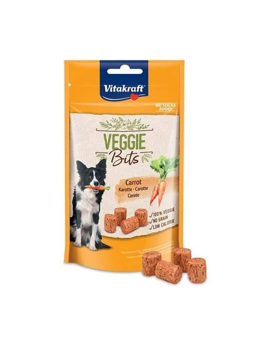 PET LINE VEGGIE BITS CARROT 40 GRAMS