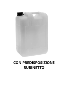 TANICA CON PREDISPOSIZIONE RUBINETTO 27 LITRI