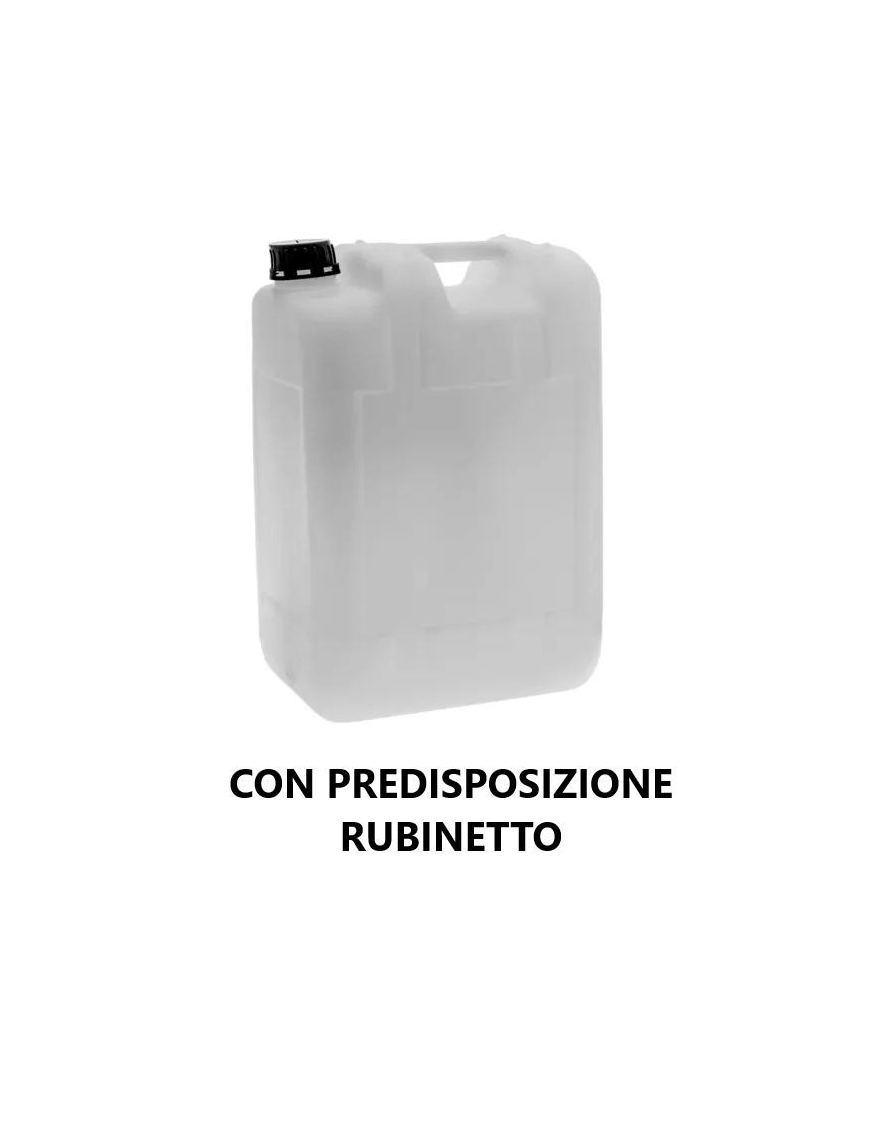 TANICA CON PREDISPOSIZIONE RUBINETTO 27 LITRI