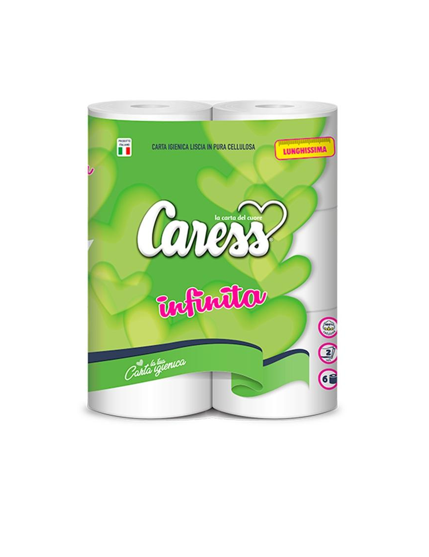 LINEA INFINITA CARTA IGIENICA 6 PEZZI 2 VELI