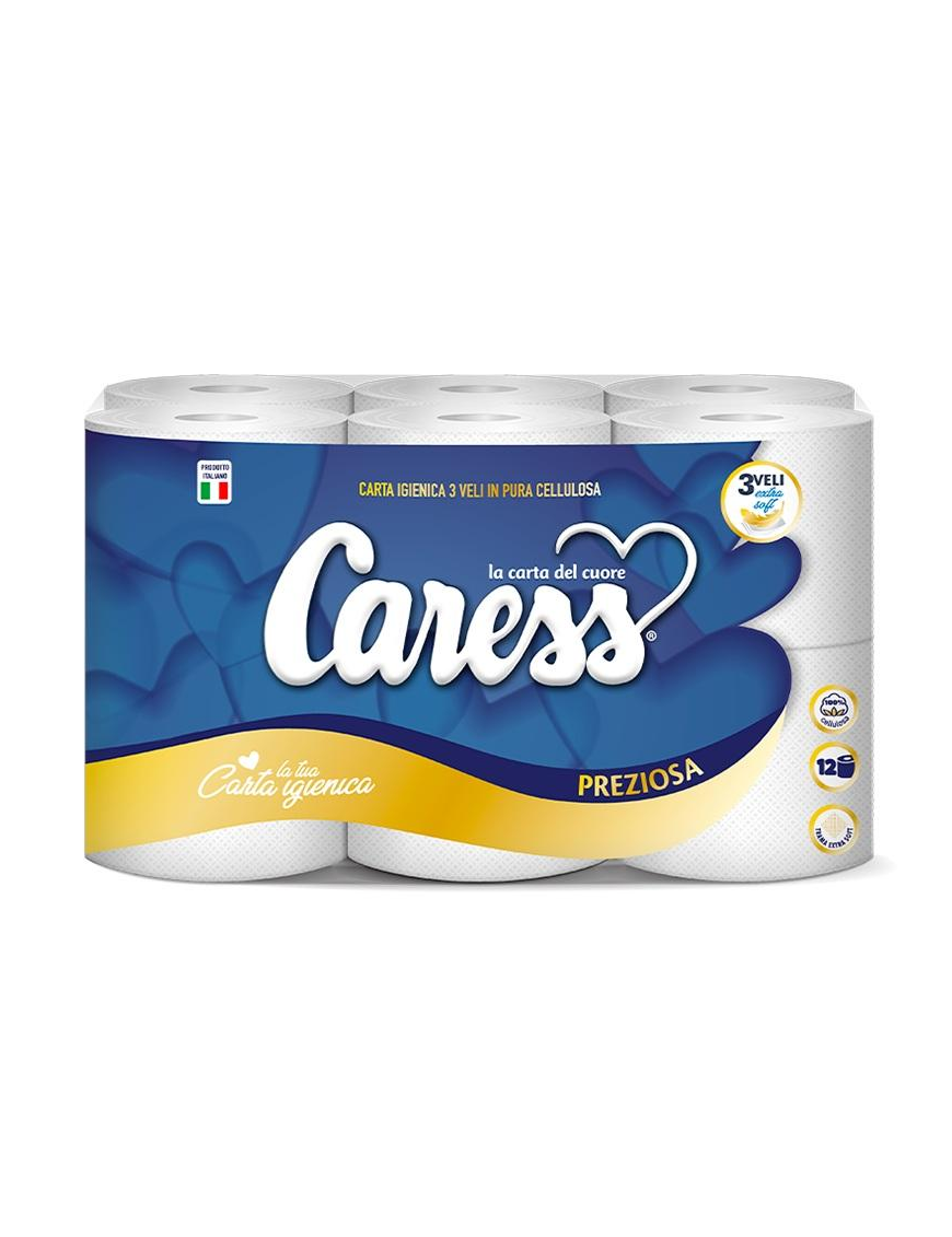 LINEA PREZIOSA CARTA IGIENICA 12 PEZZI 3 VELI