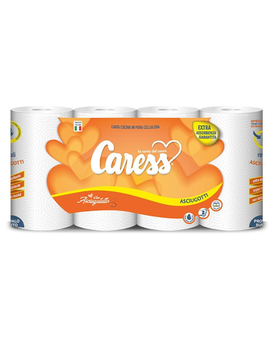 CARESS LINE DRY ROLL 4 ROLLS