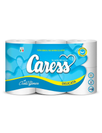 LINEA CARESS CARTA IGIENICA 6 PEZZI DELICATA