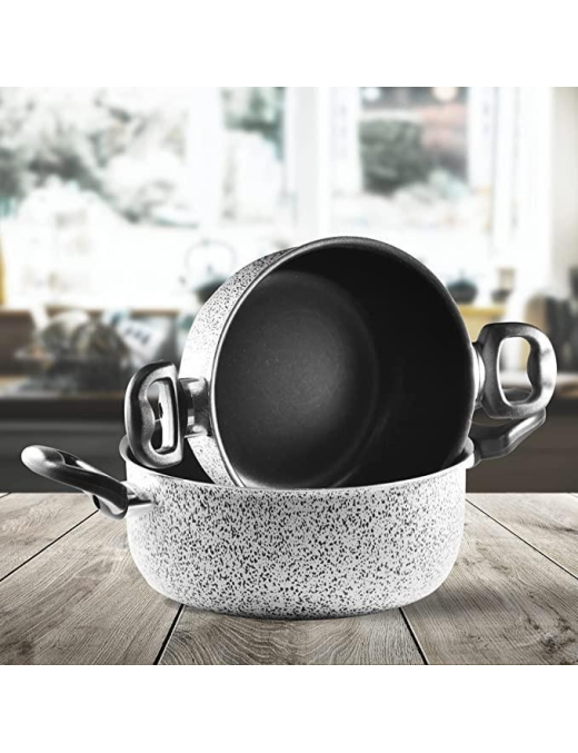 KOS LINE CASSEROLES 2 pieces diameter 18/22cm thickness 1.2mm