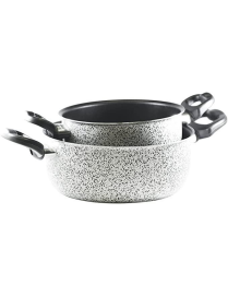 KOS LINE CASSEROLES 2 pieces diameter 18/22cm thickness 1.2mm