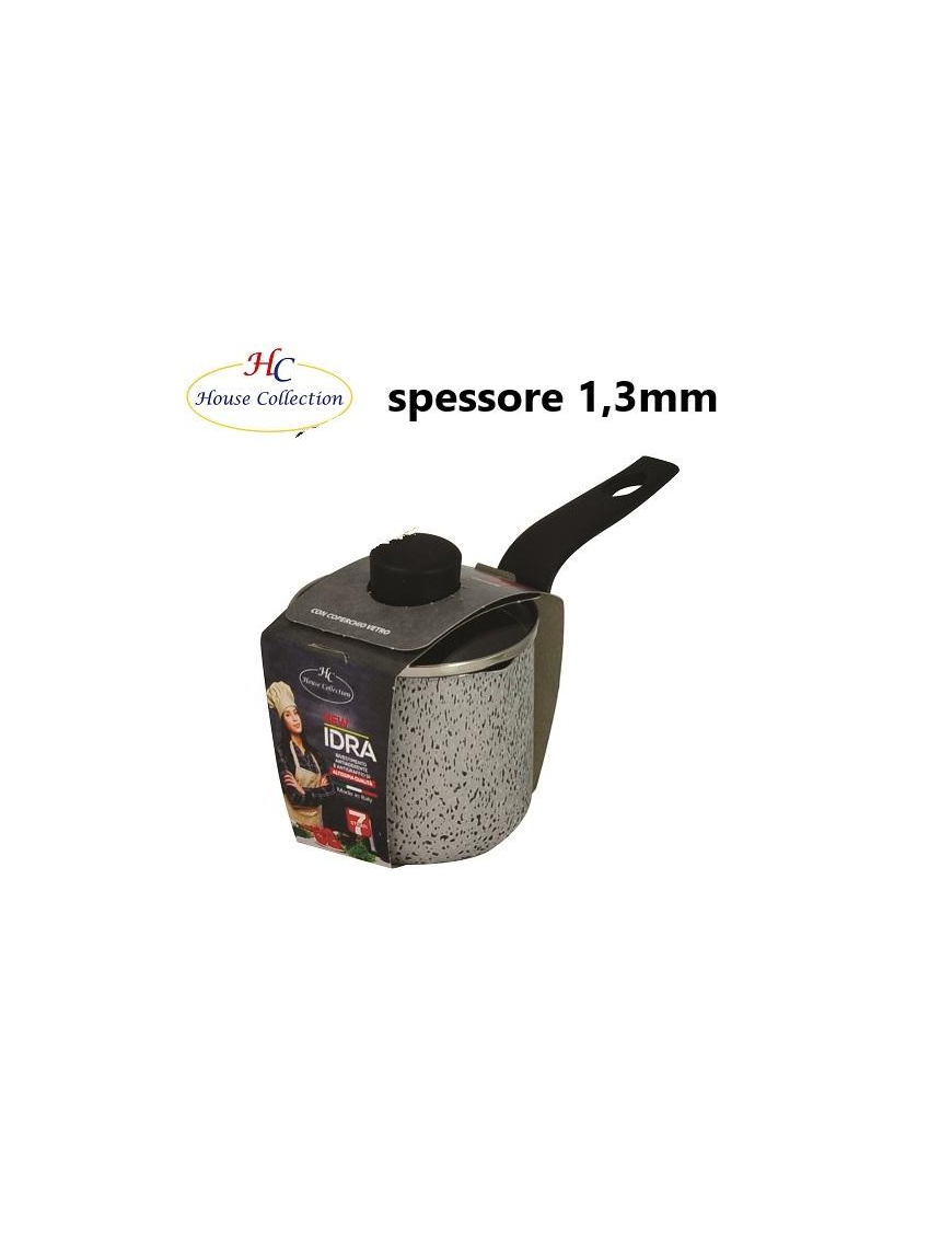 LINEA NEW IDRA BOLLILATTE CON COPERCHIO VETRO diametro 12cm