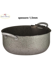 NEW IDRA LINE TUBULAR HANDLE SAUCEPAN diameter 34cm