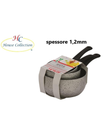 LINEA NEW KOS CASSERUOLE 1MANICO 3pezzi 14/16/20cm