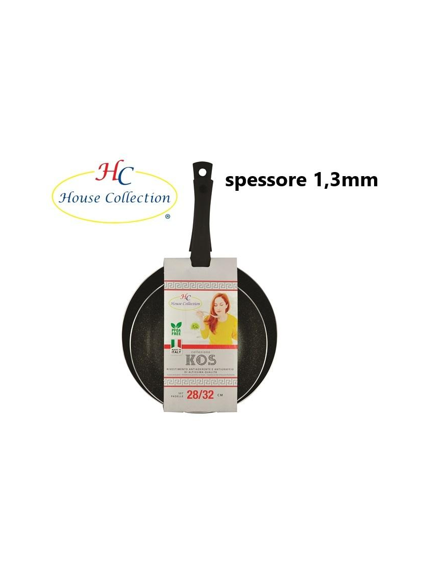 NEW KOS LINE PANS 2 pieces 28/32cm