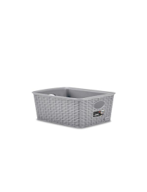 LINEA ELEGANCE CESTO HIGH 25x19,5x10 GREY
