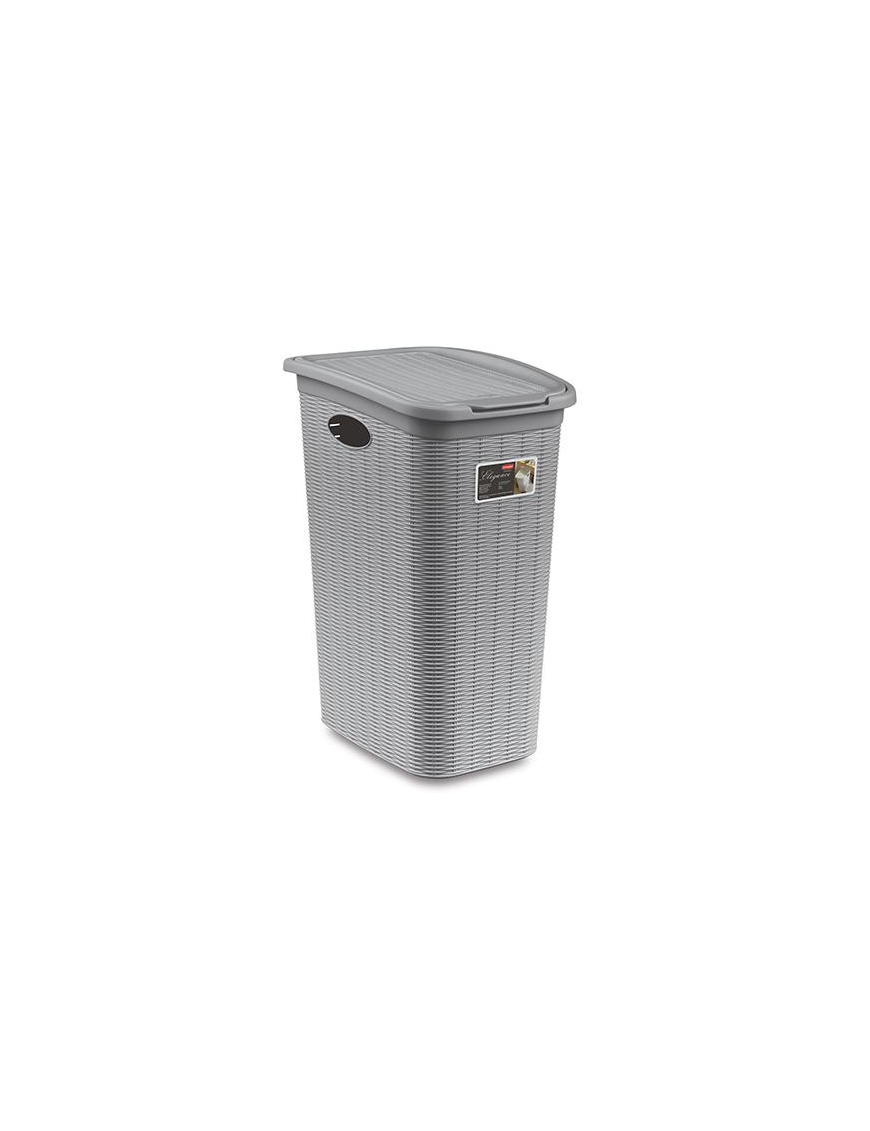 ELEGANCE LINE GRAY LAUNDRY HOLDER 36lt