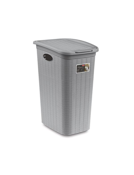 ELEGANCE LINE GRAY LAUNDRY HOLDER 36lt