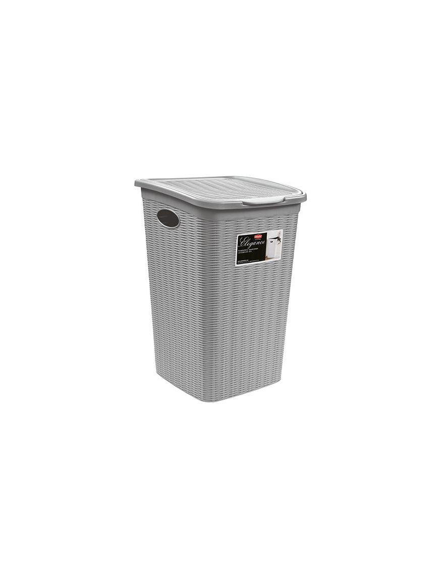 LINEA ELEGANCE PORTABIANCHERIA GREY 50lt
