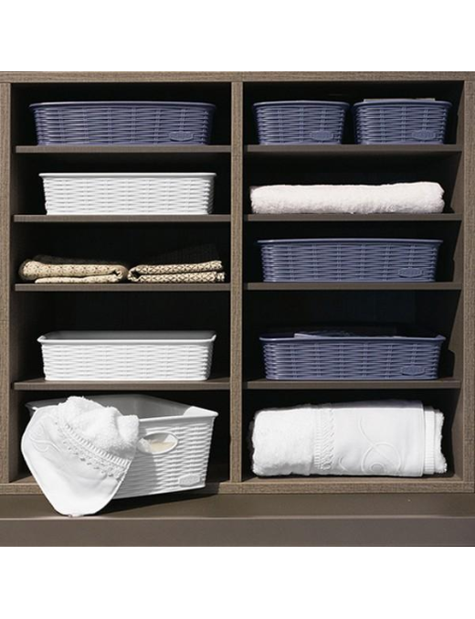 LINEA ELEGANCE CESTO 25x19,5x6 GREY
