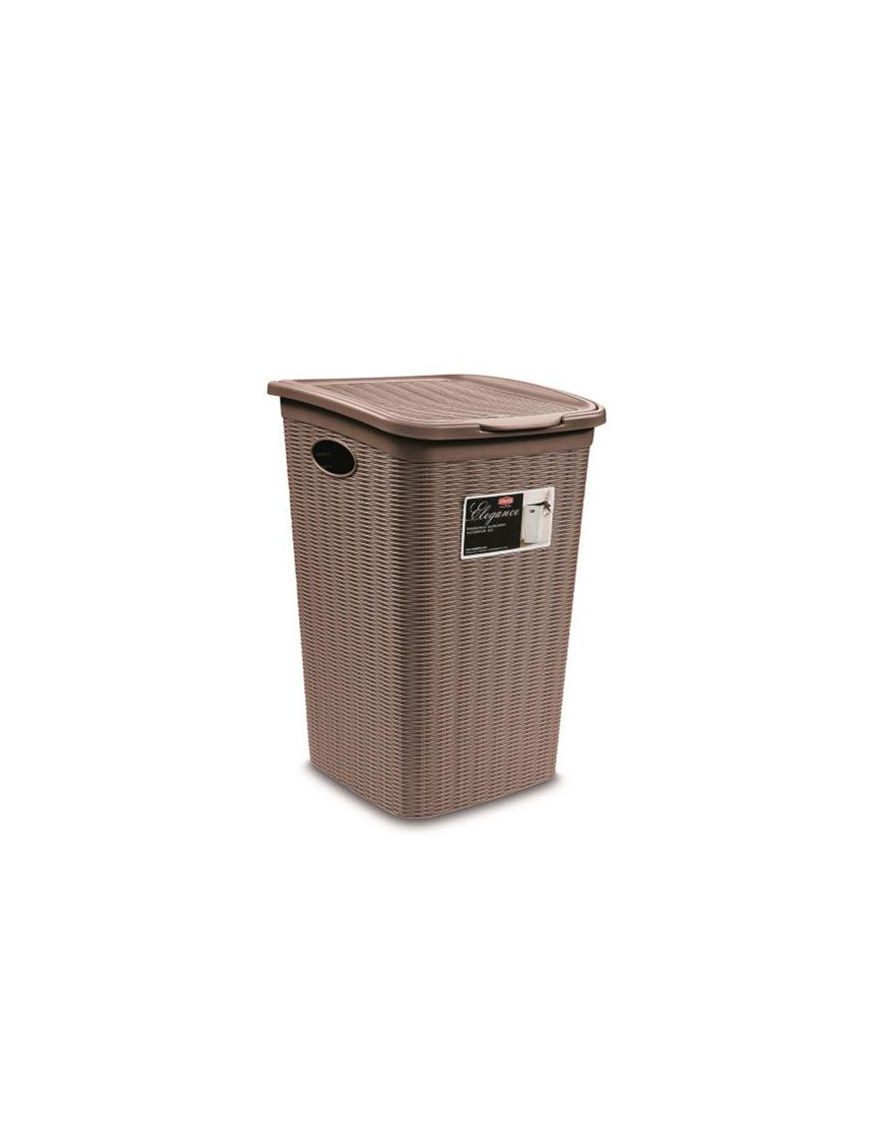 ELEGANCE LINE TAUPE LAUNDRY HOLDER 50lt