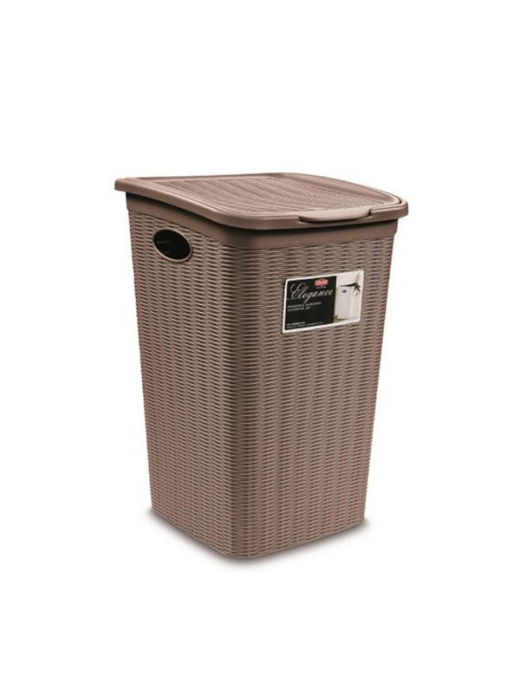 ELEGANCE LINE TAUPE LAUNDRY HOLDER 50lt