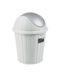 ELEGANCE LINE TILTING WASTE BIN 10lt WHITE