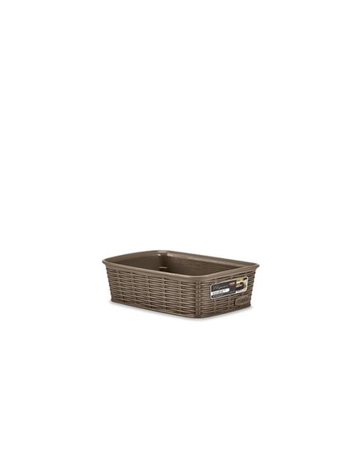 ELEGANCE LINE BASKET 20x14x6 TAUPE