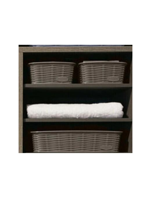 ELEGANCE LINE BASKET 20x14x6 TAUPE