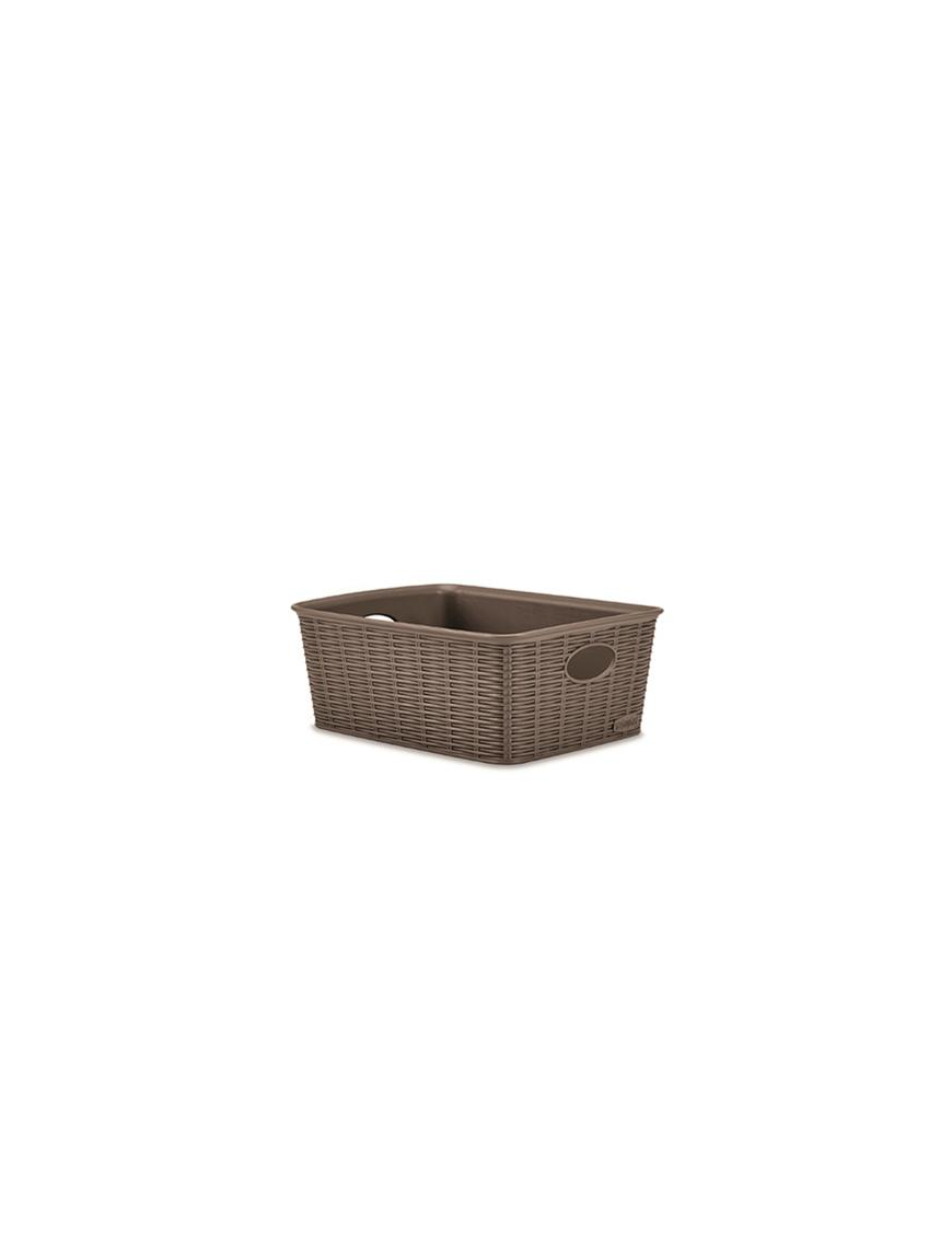 LINEA ELEGANCE CESTO HIGH 25x19,5x10 TORTORA