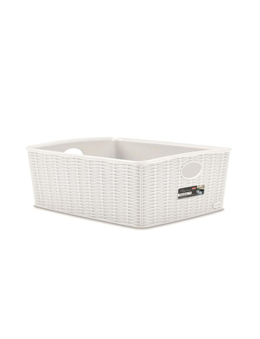 ELEGANCE LINE HIGH BASKET 36x29x13 WHITE