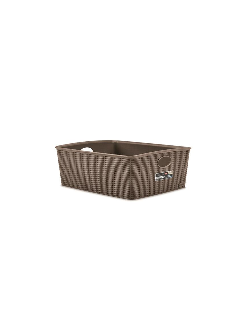 ELEGANCE LINE HIGH BASKET 36x29x13 TAUPE