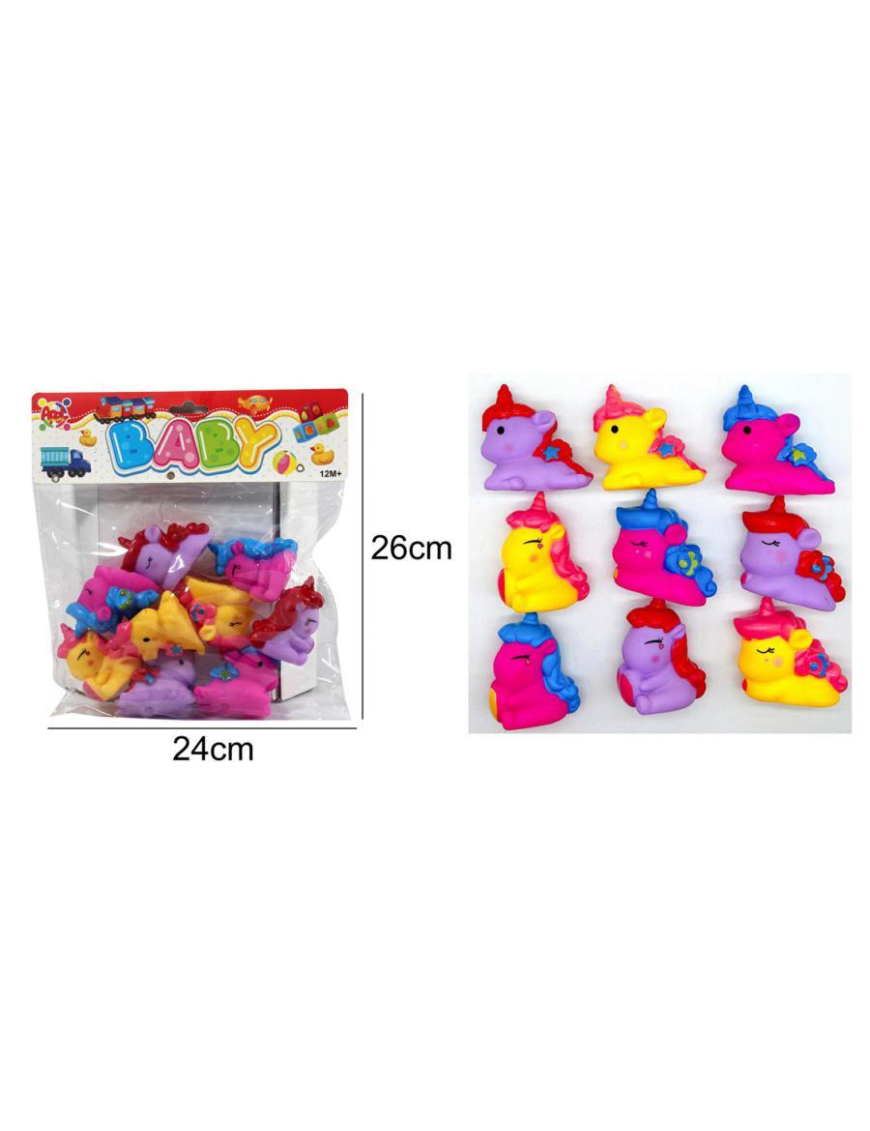 MORBIDONI UNICORNI 9 PEZZI