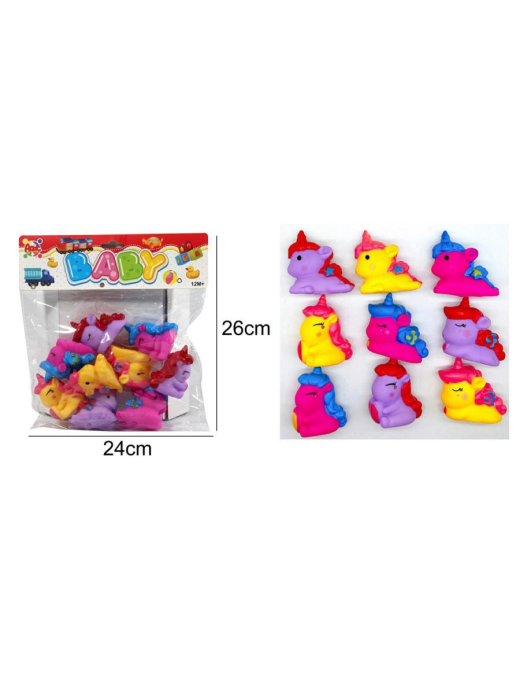 SOFT UNICORNS 9 PIECES