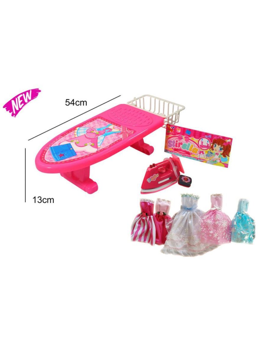 ASSE DA STIRO CON ACCESSORI