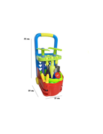 GIOCO TROLLEY ACCESSORI GIARDINO