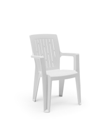 POLTRONA VENEZIA BIANCO 56x60x89cm
