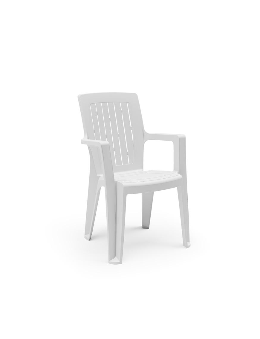 POLTRONA VENEZIA BIANCO 56x60x89cm