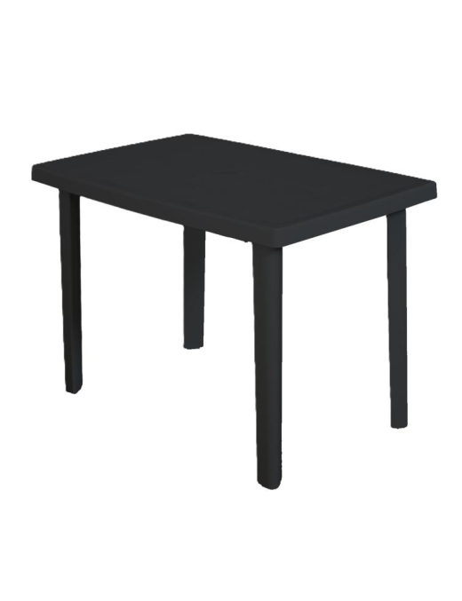 MARTE ANTHRACITE TABLE cm100x67xh72cm