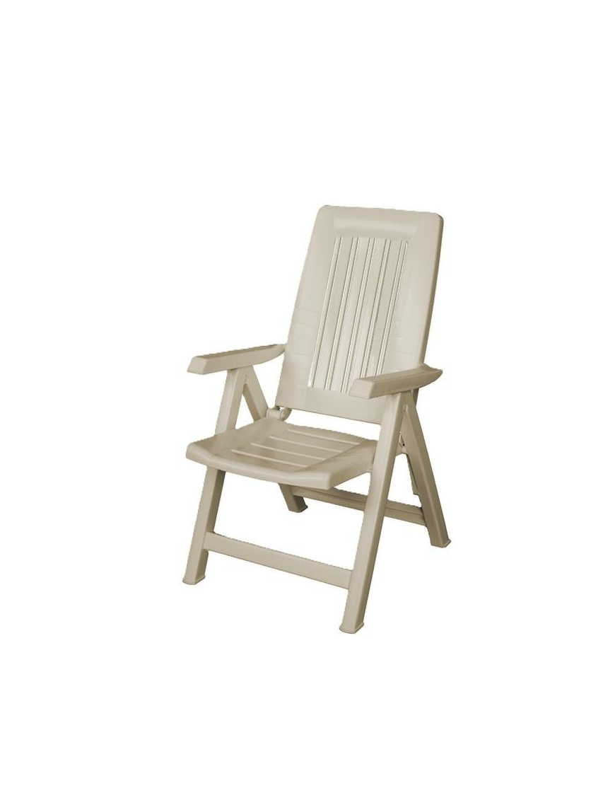 POLTRONA DIANA TORTORA 67x60x107cm 5 POSIZIONI