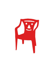 RED CHILD'S CHAIR 37x39x54cm