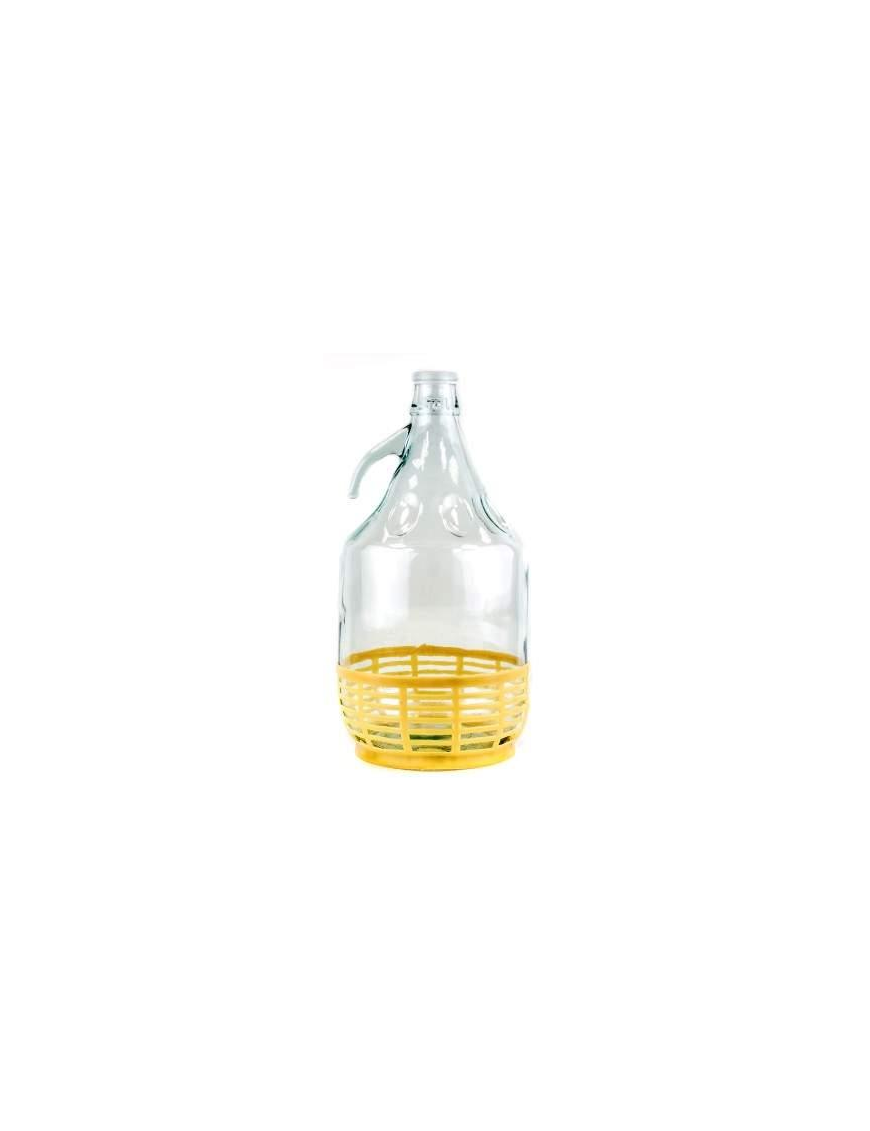 DAMA FIASCO 5LT CON CESTINO monta tappo OMN001