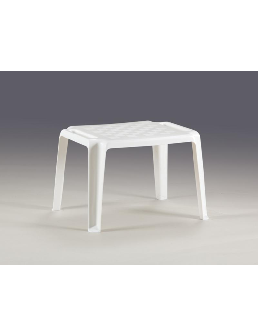 WHITE ABANO BABY TABLE 66x55x43