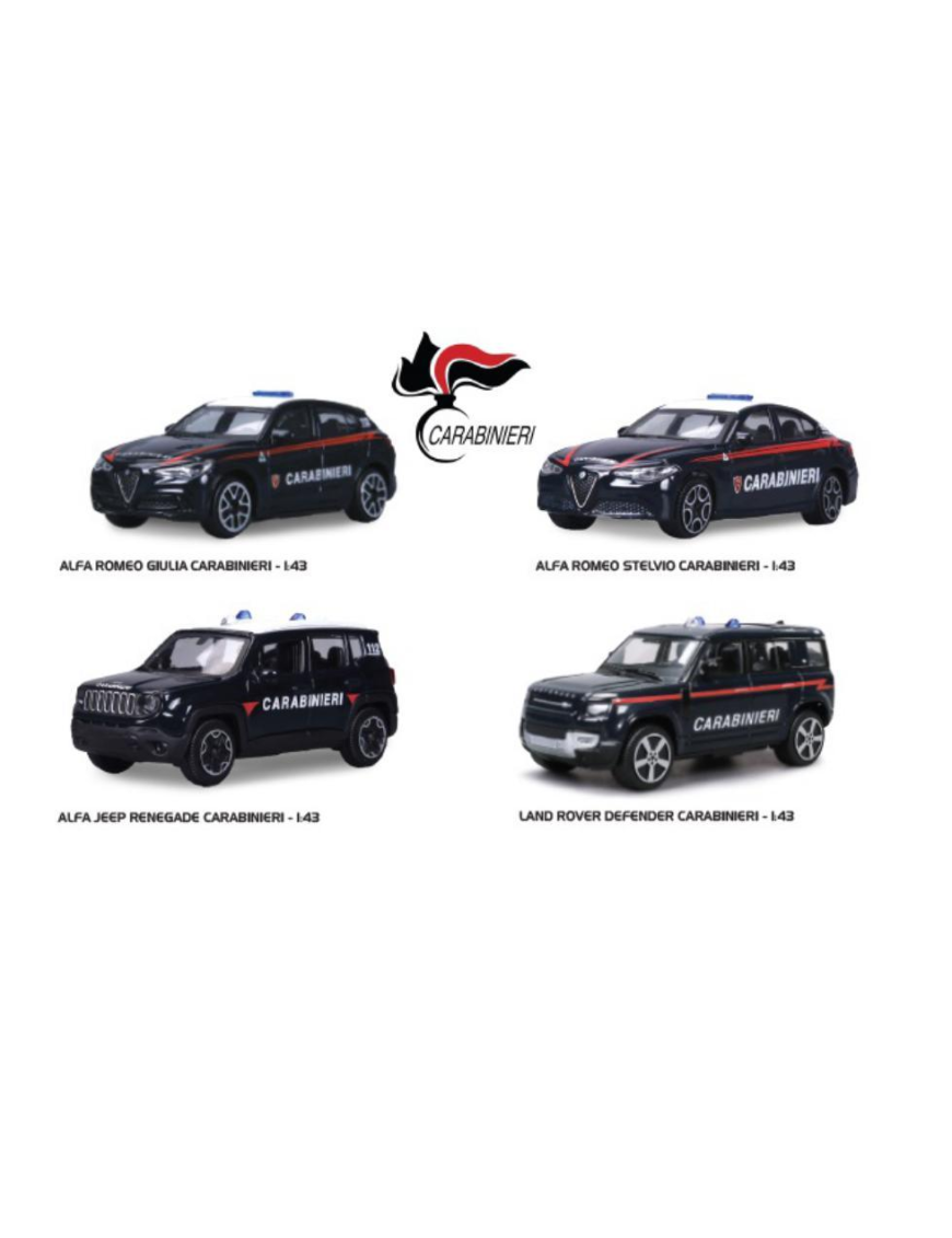 BURAGO 1:43 SCALE CARABINIERI