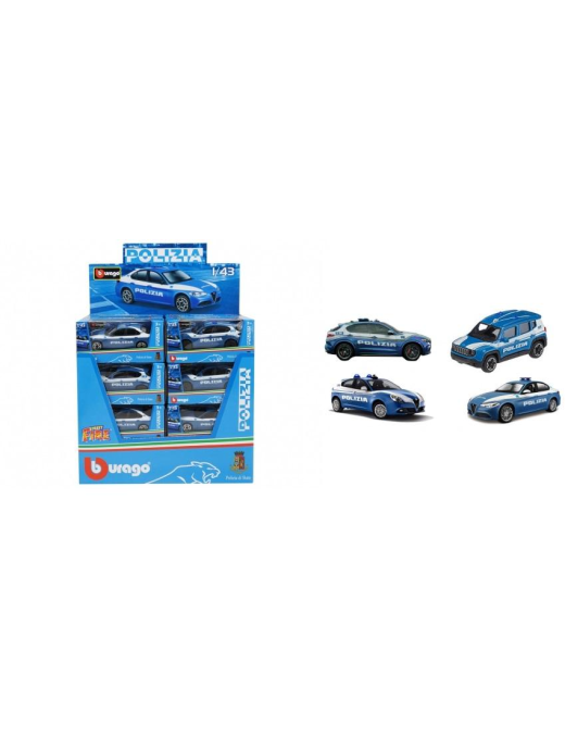 BURAGO SCALA 1:43 POLIZIA
