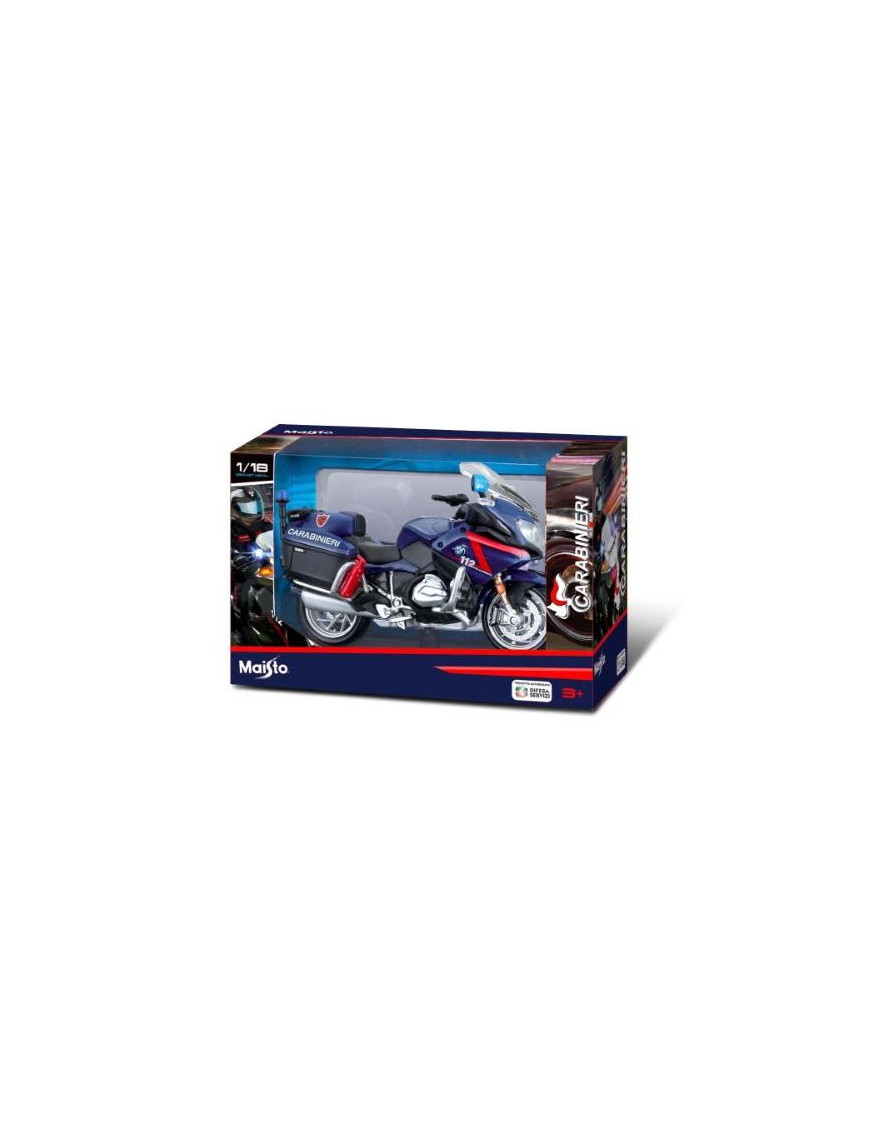 MAISTO SCALA 1:18 MOTO CARABINIERI