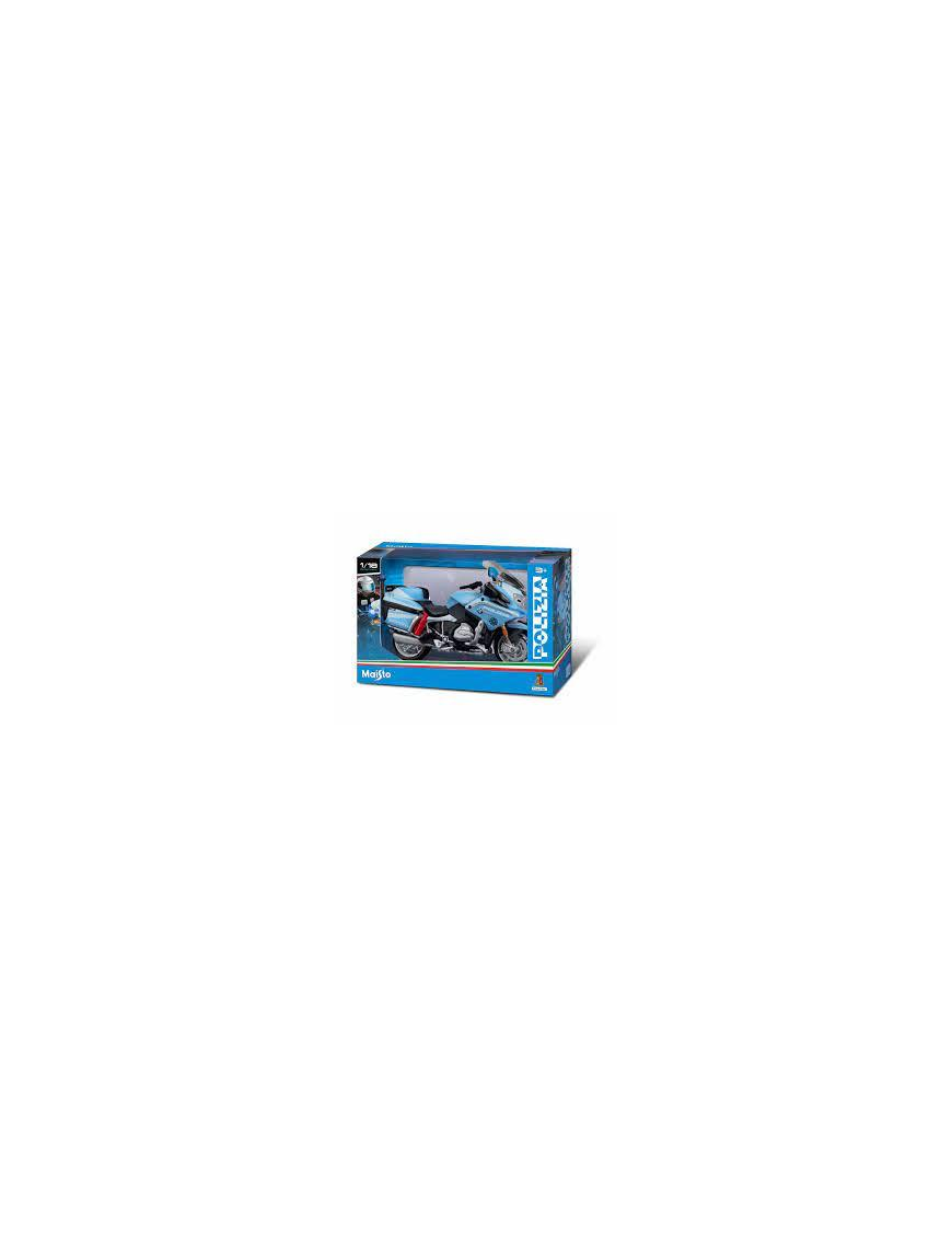 MAISTO SCALA 1:18 MOTO POLIZIA