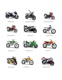 MAISTO SCALA 1:18 MOTO STRADALE