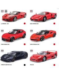 FERRARI SCALA 1:24 COLLEZIONE ASSORTITA